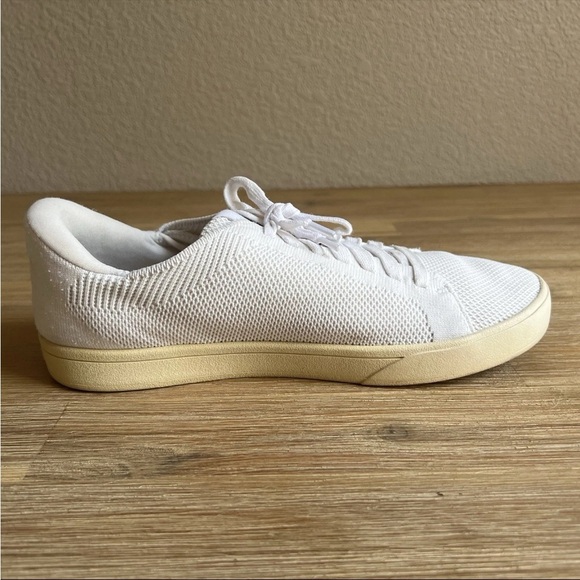 Kizik Sneakers Unisex White Lace Up Mens 7.5 Women’s 9 Casual Comfort Supporting - Picture 4 of 11